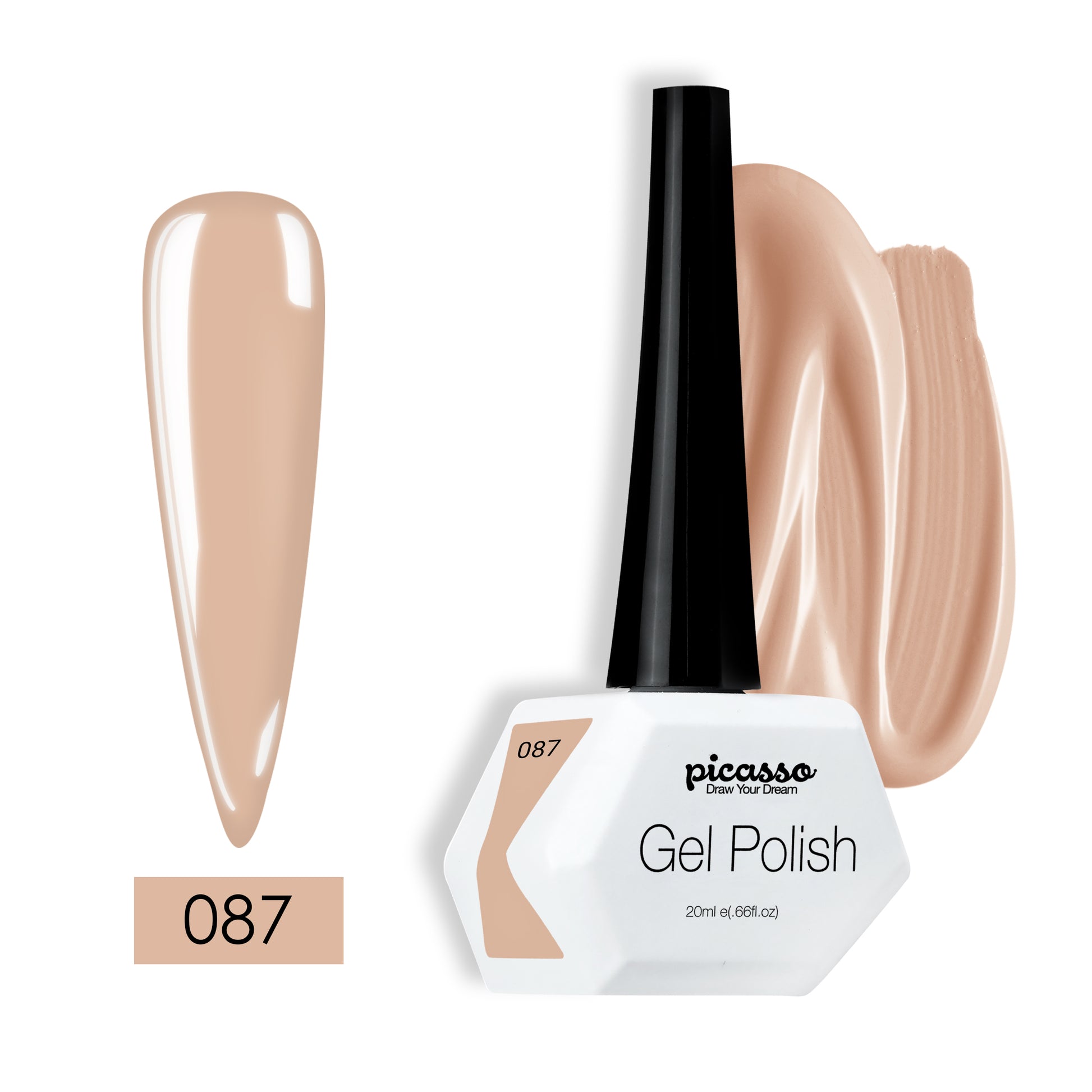 פיקאסו לק ג'ל 087 עוגת נפוליאון