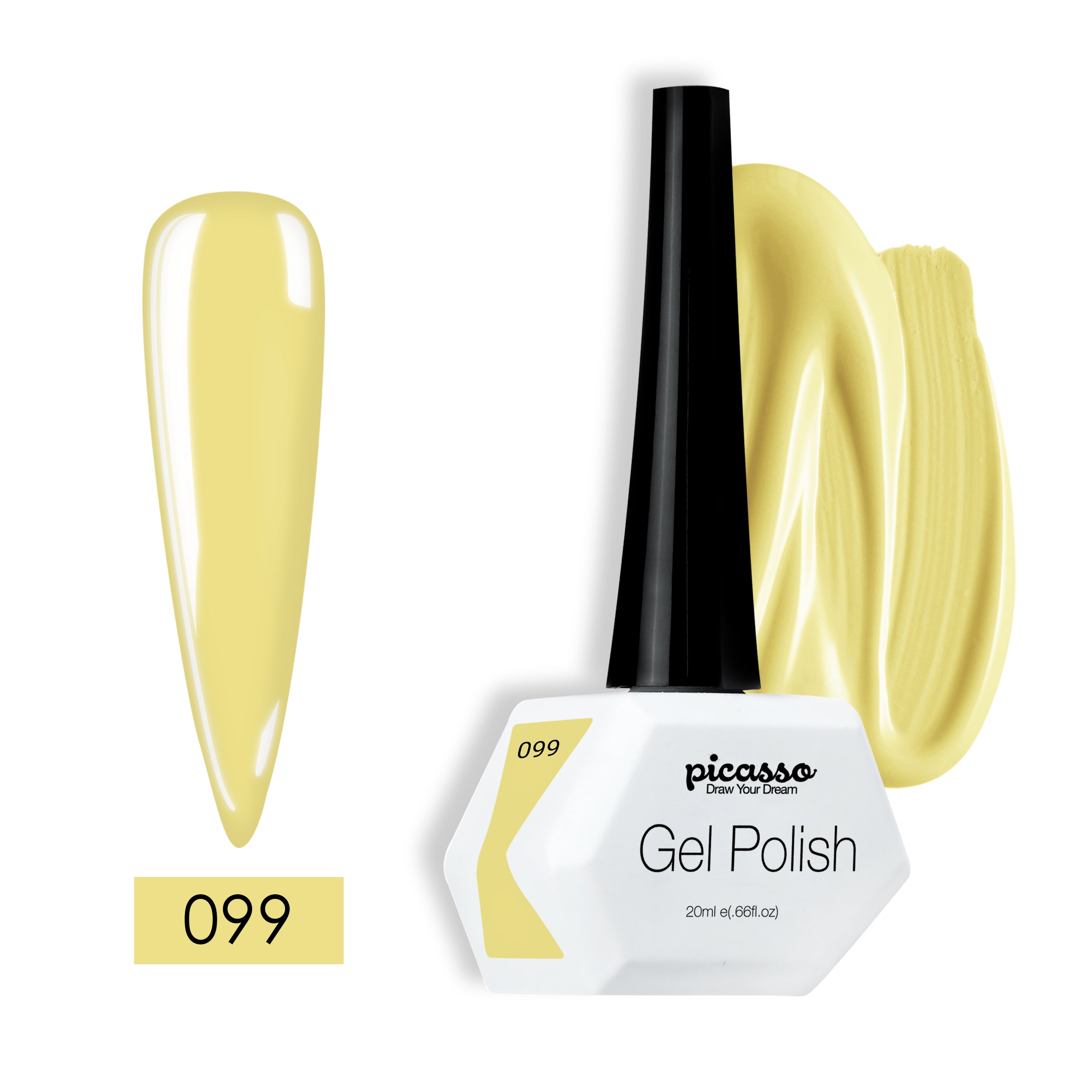 פיקאסו לק ג'ל 099 קרמשניט