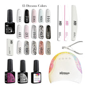 אן אנד די ערכת לק ג'ל פרמיום עם גווני חלום