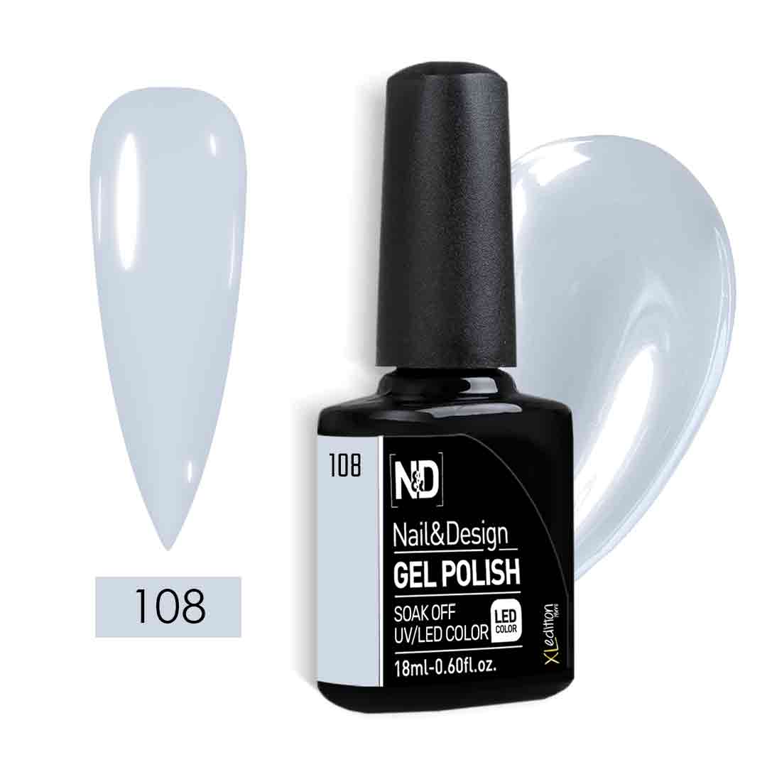 אן אנד די לק ג'ל 108 פרחי קרח תכלת