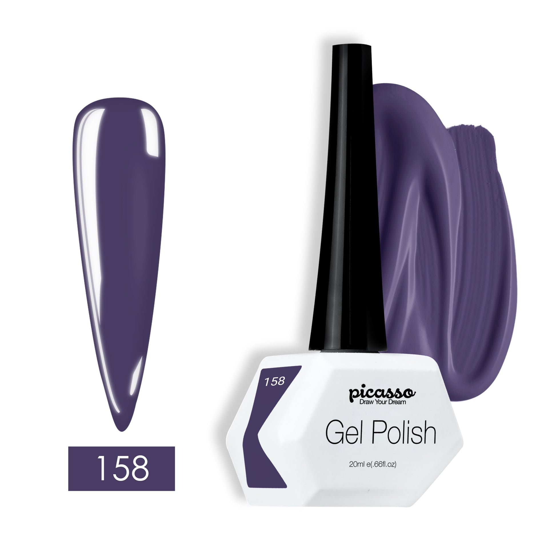 פיקאסו לק ג'ל 158 המקוריים