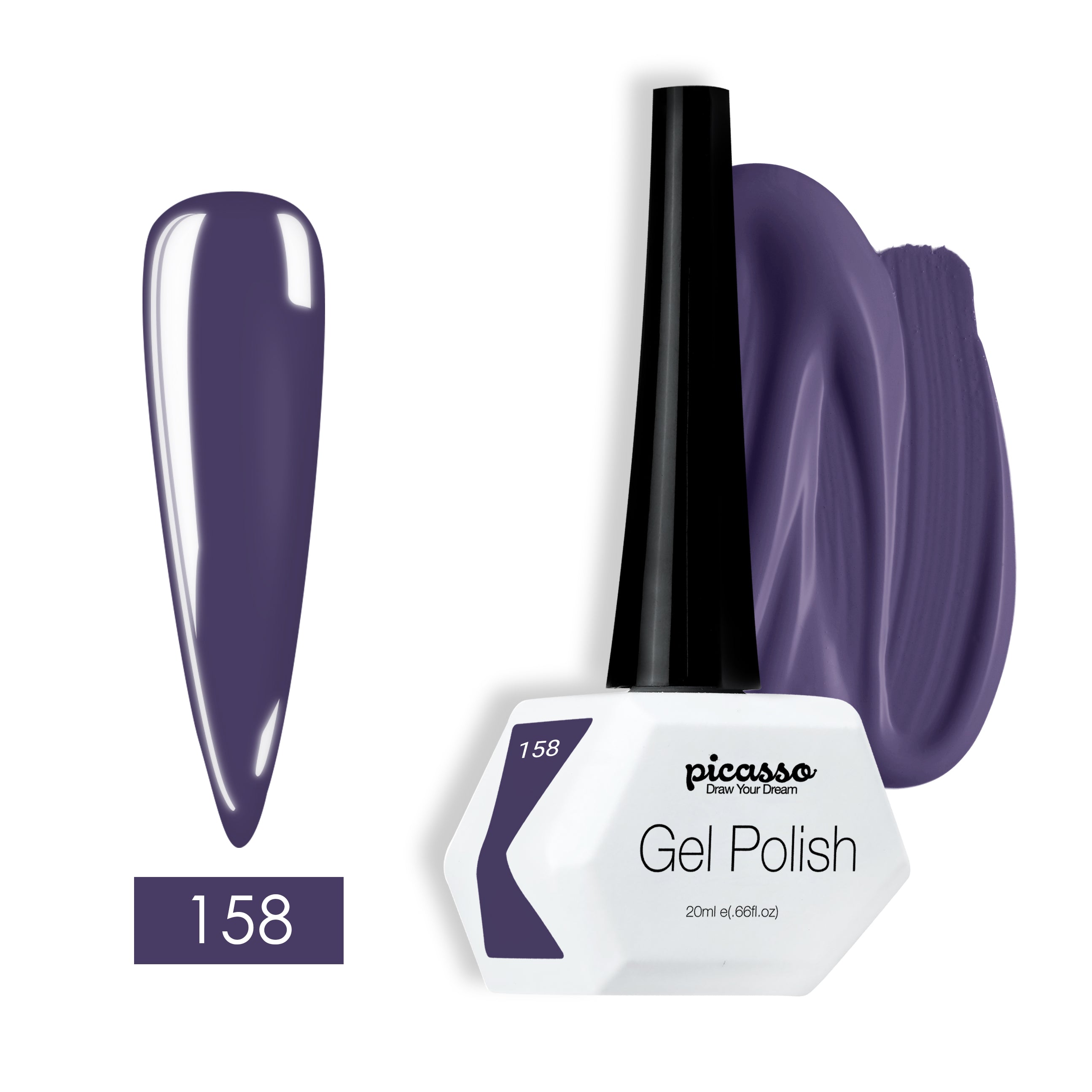 פיקאסו לק ג'ל 158 המקוריים