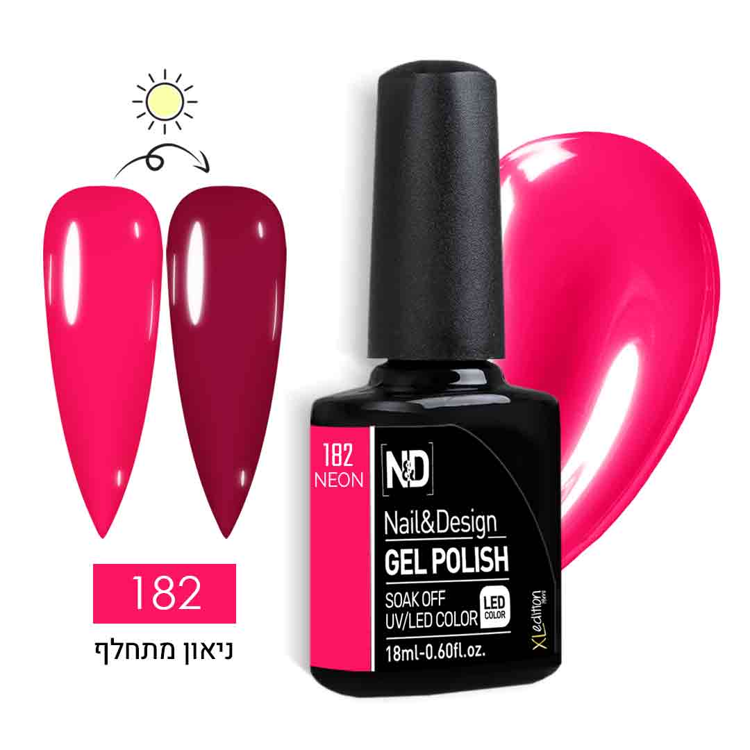 אן אנד די לק ג'ל 182 ניאון מתחלף