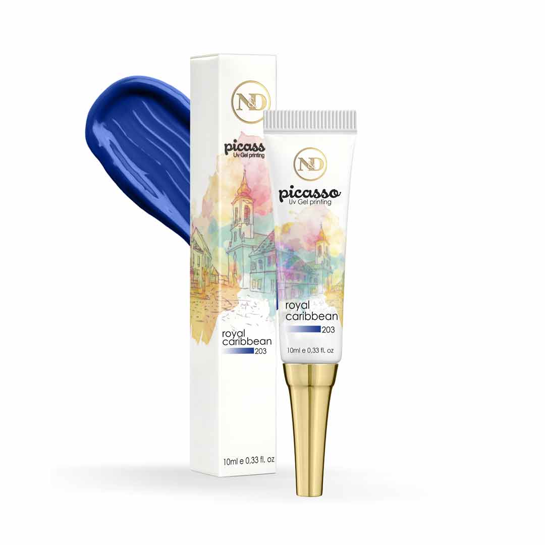 picasso |  פיקאסו - ג'ל ציור לקישוטי ציפורניים - 203 רויאל