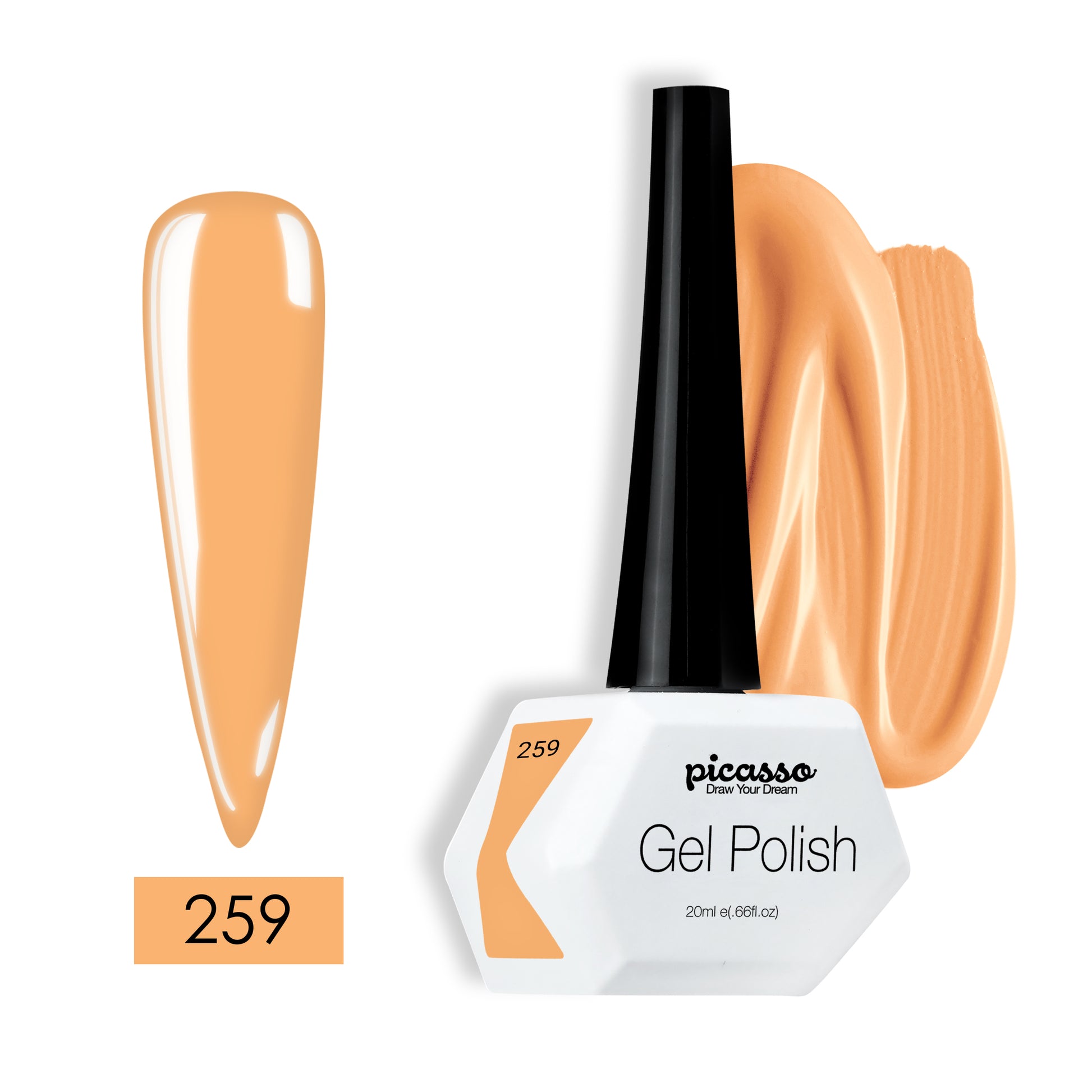 פיקאסו לק ג'ל בצבעים: 259 אורלנדו