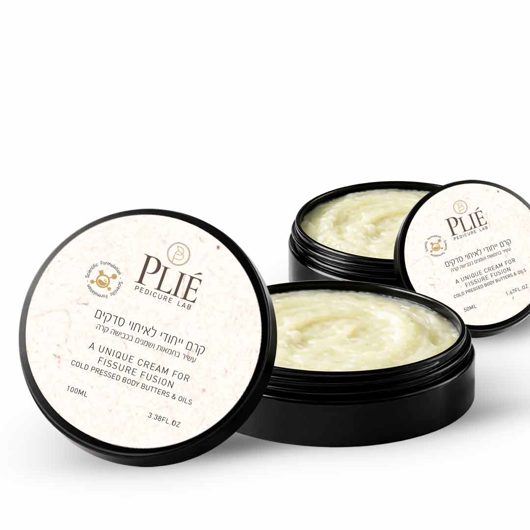 קרם פדיקור ייחודי לאיחוי סדקים ולשיקום העור