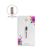 ראש קרחת בגסות בינונית - ראש שאינו פוצע מיועד להסרת ג'ל / אקריל ושיופם