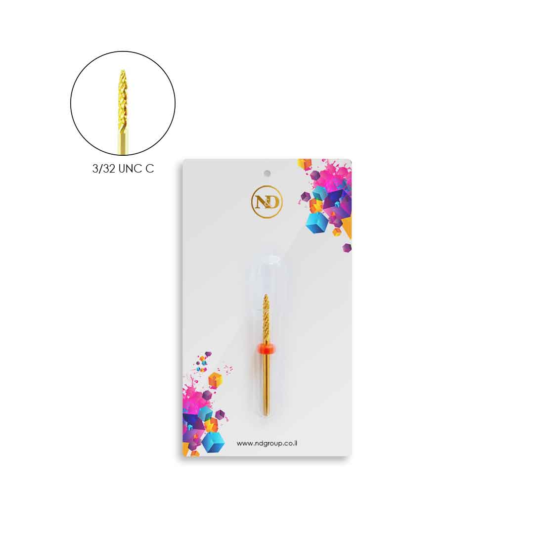 ראשי שיוף קרייבד זהב