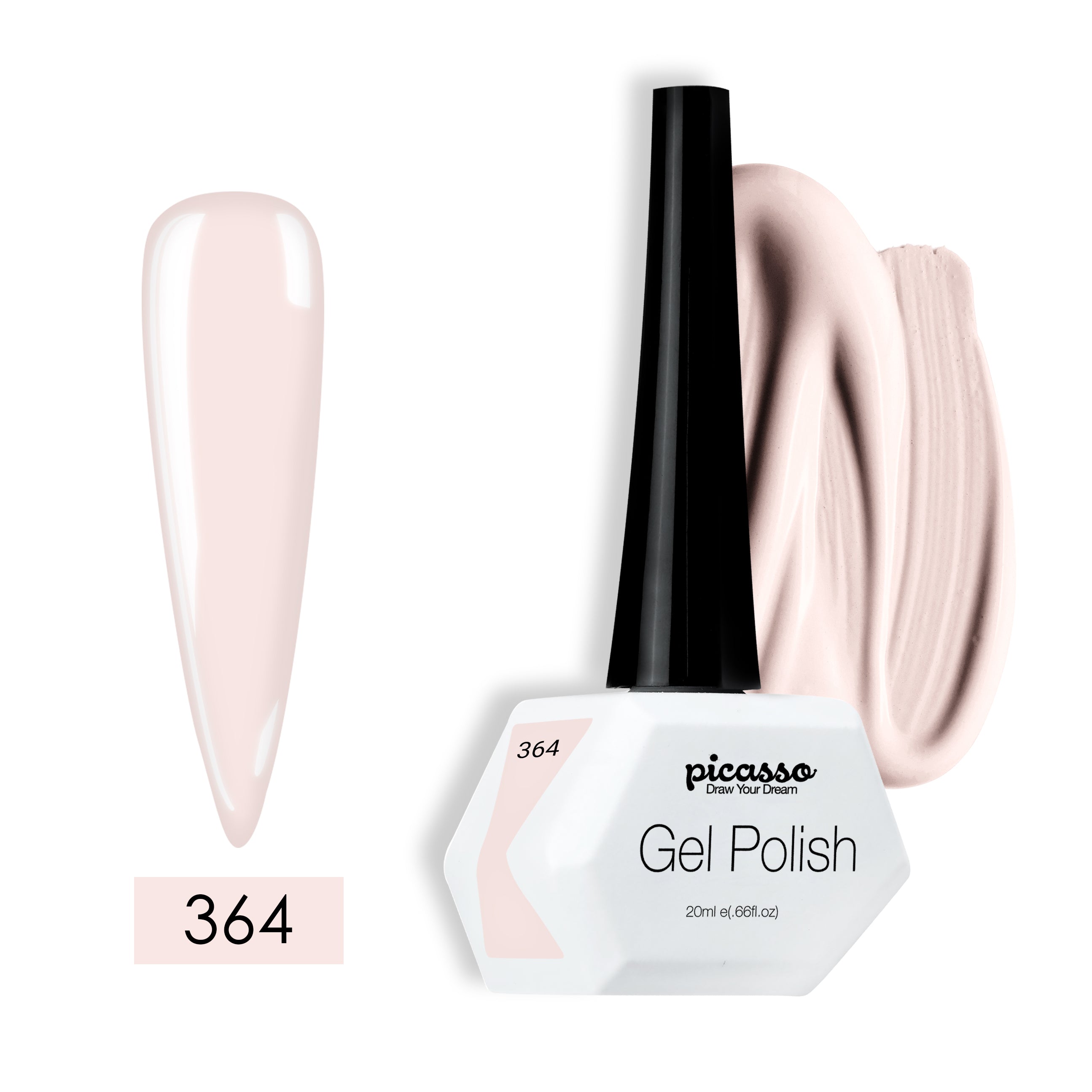 פיקאסו לק ג'ל 364 טופי פרוטי