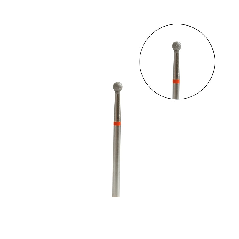 ראש שיוף יהלום - כדורי אדום בינוני