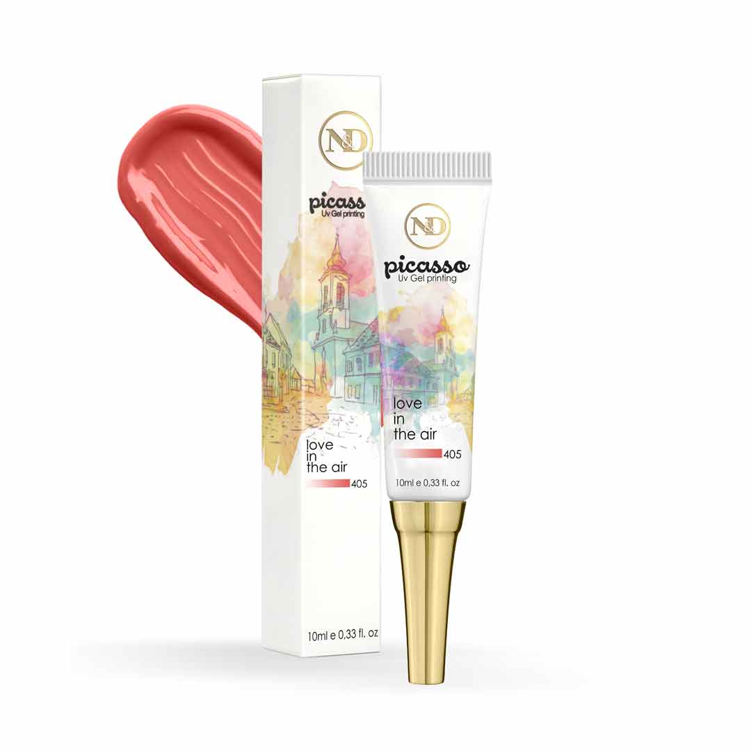 picasso |  פיקאסו - ג'ל ציור לקישוטי ציפורניים - 405 אהבה באויר