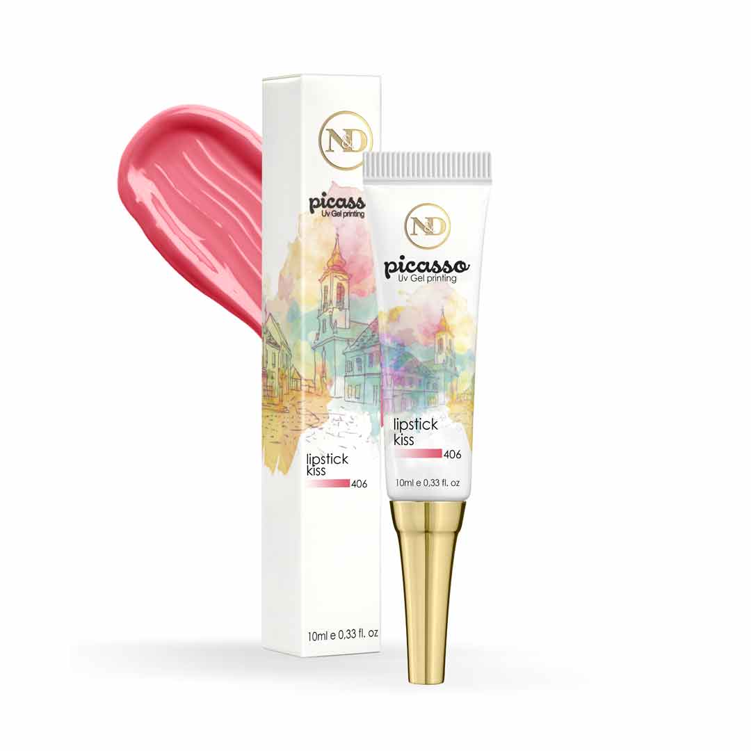 picasso |  פיקאסו - ג'ל ציור לקישוטי ציפורניים - 406 נשיקה