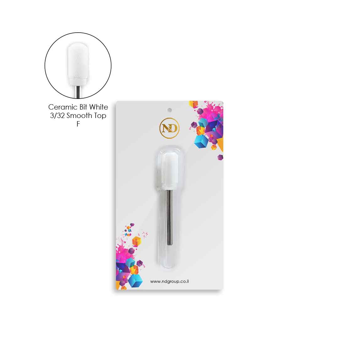 ראש חבית קרמי בגסות עדינה - ראש להסרת הג'ל / אקריל מיועד לסגירות