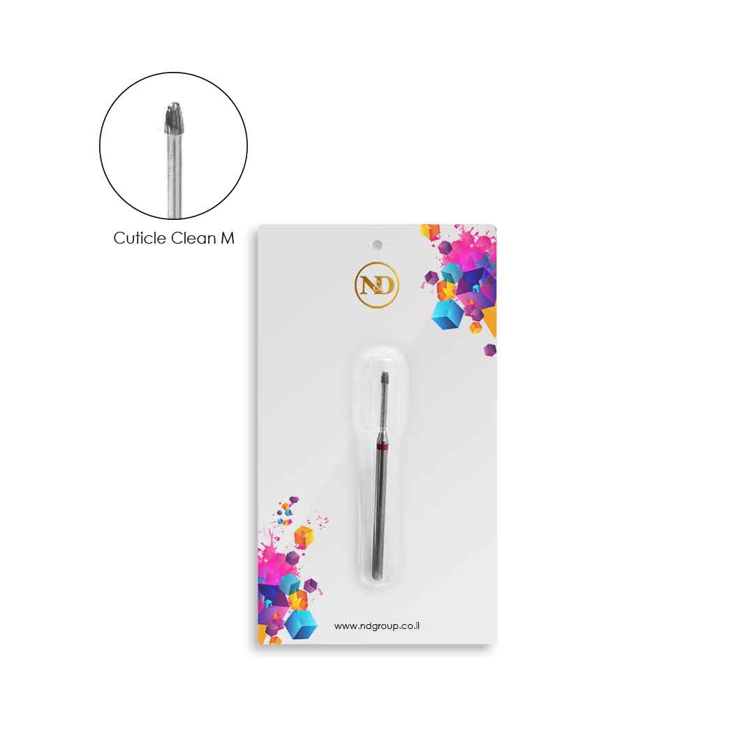 ראש שיוף קרחת בגסות בינונית - ראש שאינו פוצע מיועד להסרת ג'ל / אקריל ושיופם