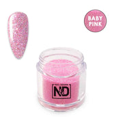 אן אנד די אבקת פיגמנט עם נצנצים - ורוד בייבי