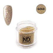 אן אנד די אבקת פיגמנט עם נצנצים - זהב