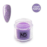 אן אנד די אבקת פיגמנט עם נצנצים - סגול בהיר