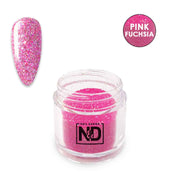 אן אנד די אבקת פיגמנט עם נצנצים - ורוד פוקסיה