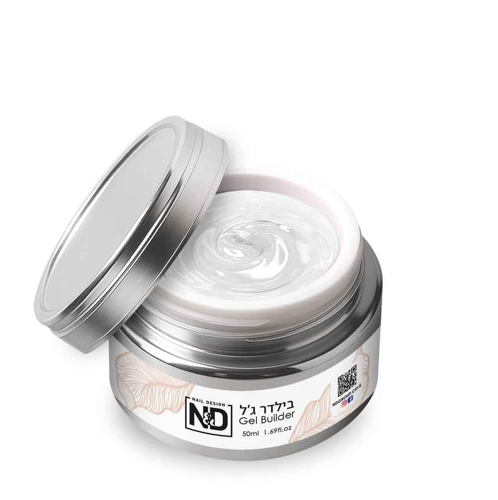 אן אנד די ג'ל בנייה לציפורניים (בילדר ג'ל) 50 מל' בגוון שקוף