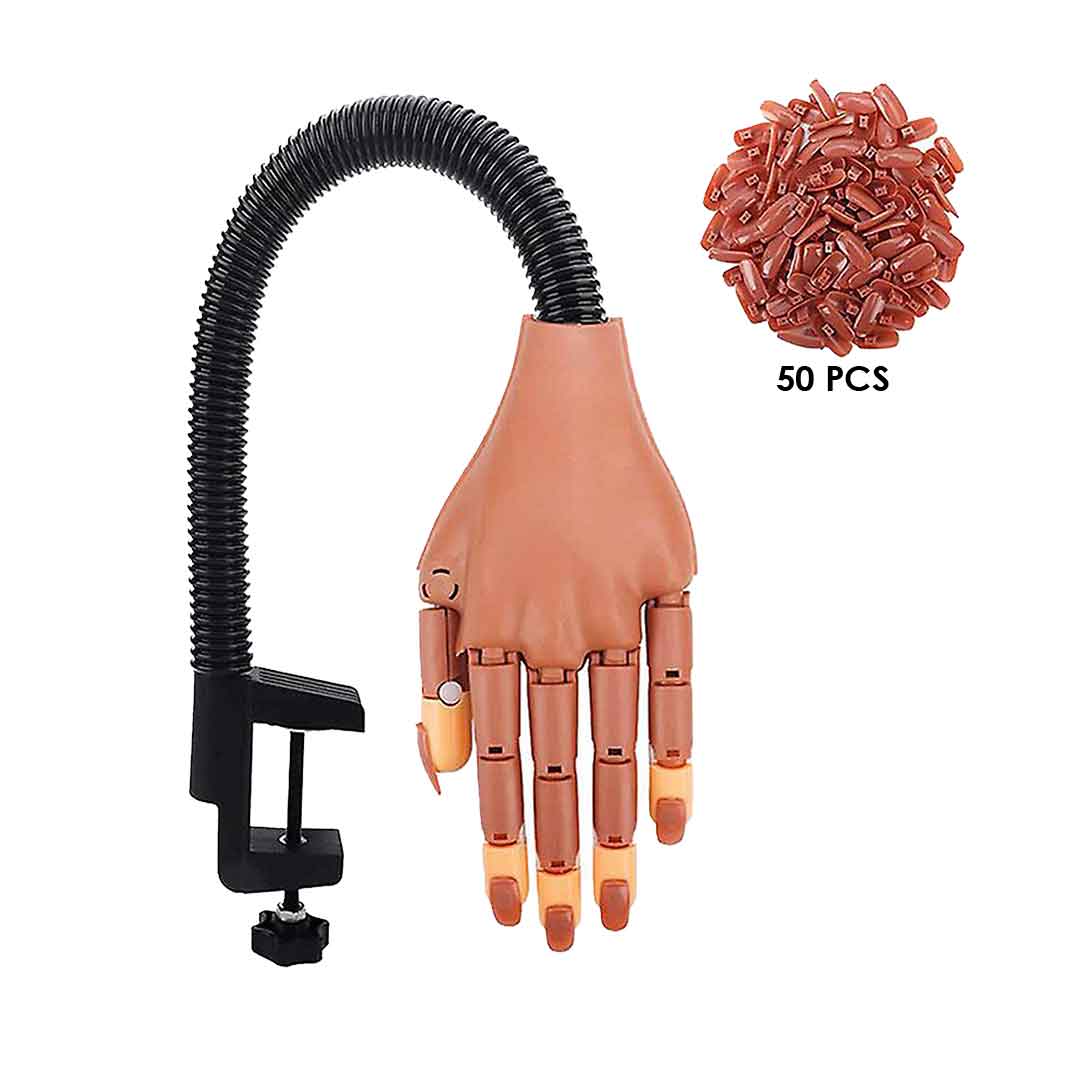 יד אימון לציפורניים עם הצמדה לשולחן