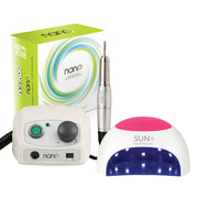 מכונת שיוף Nano (נאנו)+מנורת ייבוש סאן 2