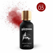 ג'ל נוזלי צבעים לאייר בראש - בורדו