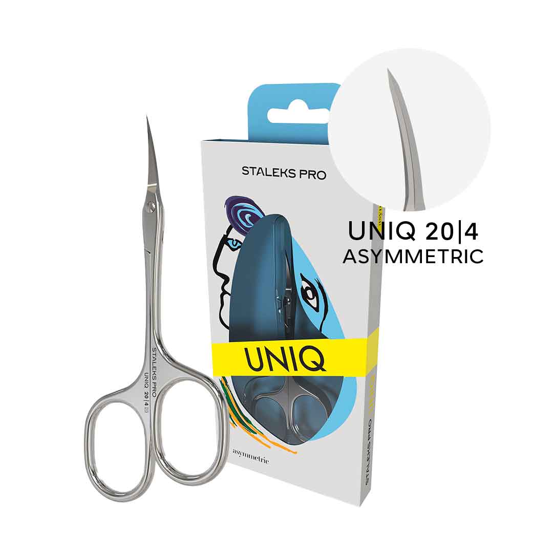 סטאלקס מספריים למניקור 4 20 Pro – UNIQ (asymmetric)