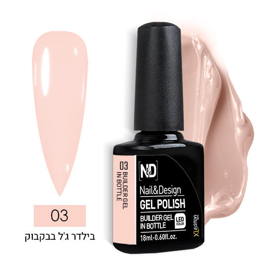 אן אנד די בילדר ג'ל בבקבוק 03 marshmello