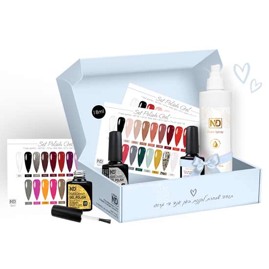 ערכות לק ג'ל למקצועניות