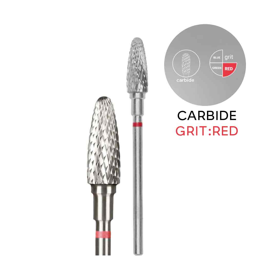 סטאלקס ראש שיוף הסרה תירס צר קרבייד (5 מ"מ/ 13 מ"מ) אדום