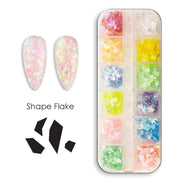 אן אנד די מארזי קישוט לציפורניים - פייטים בצורת חתיכות