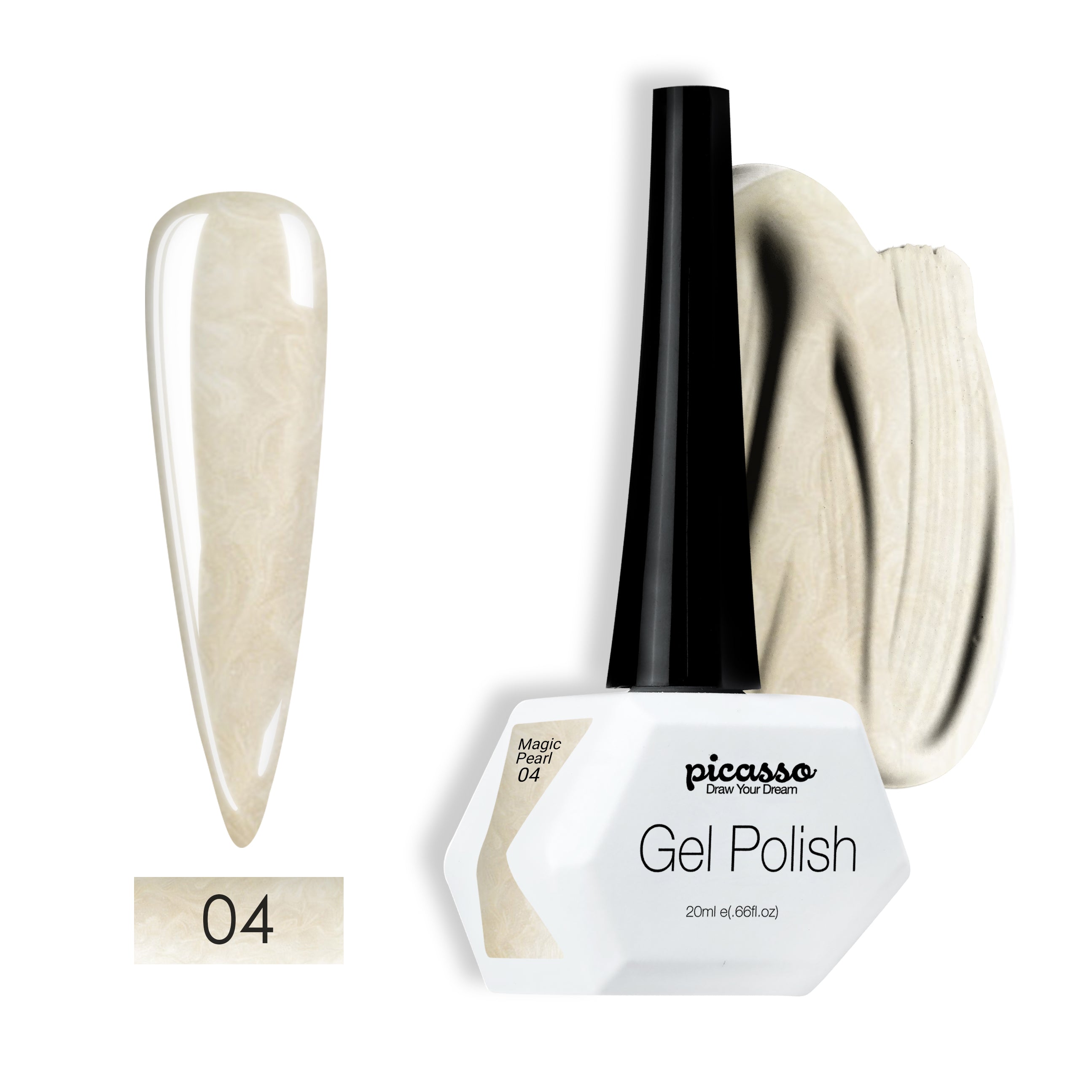 פיקאסו לק ג'ל זהב פנינה 04 פנינת הקסם