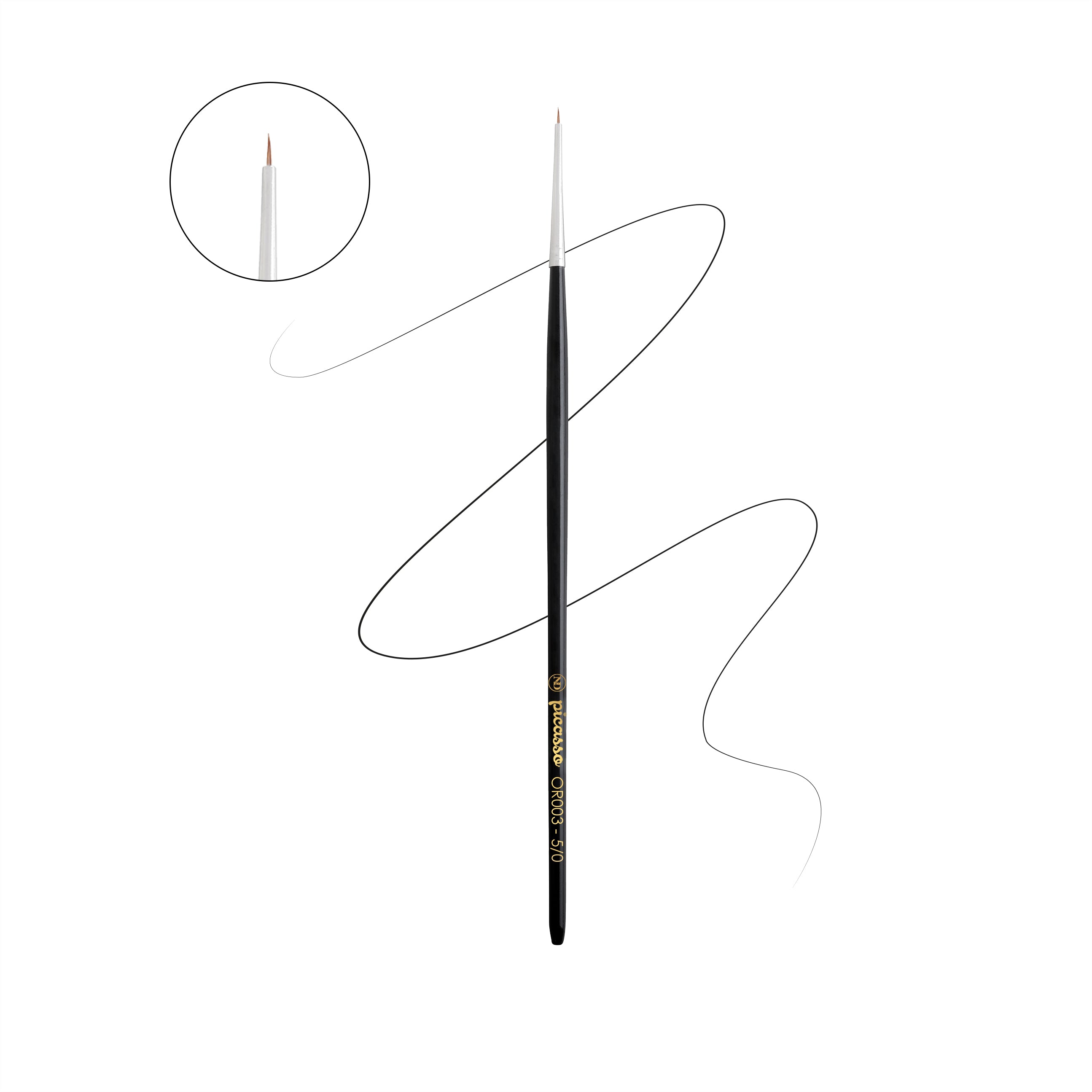 פיקאסו מכחול מס' 3- מכחול לציור וקישוט-קצר