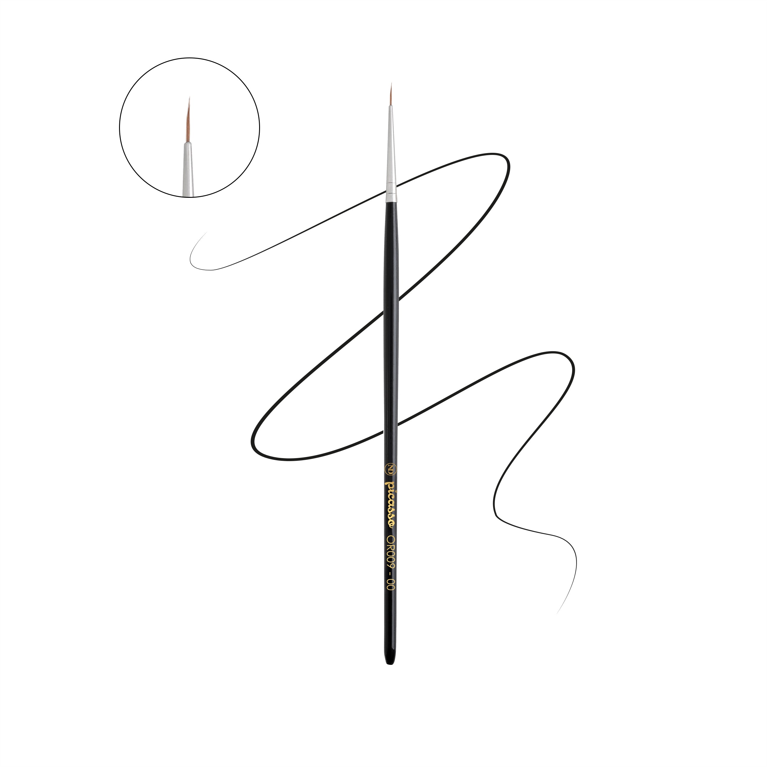 פיקאסו מכחול מס' 9- מכחול לציור וקישוט-בינוני